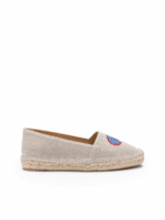 FLAT LINE ESPADRILLE WITH EMBROIDERED DIVER - Image 3