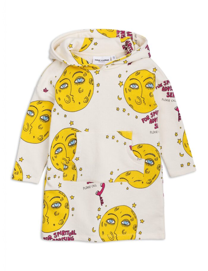 MOON HOODED SWEATDRESS - Image 1
