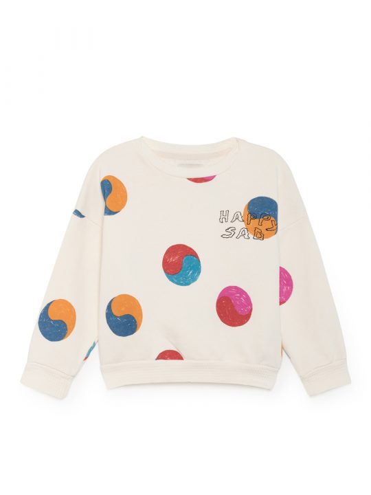YIN YANG ROUND NECK SWEATSHIRT