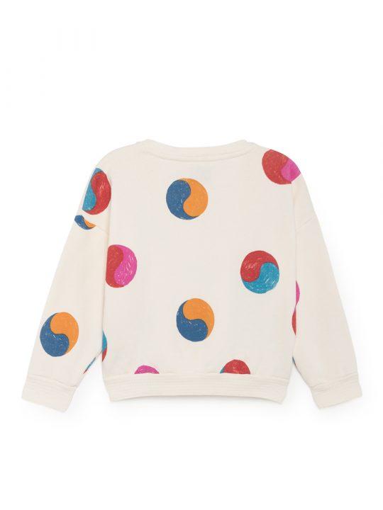 YIN YANG ROUND NECK SWEATSHIRT