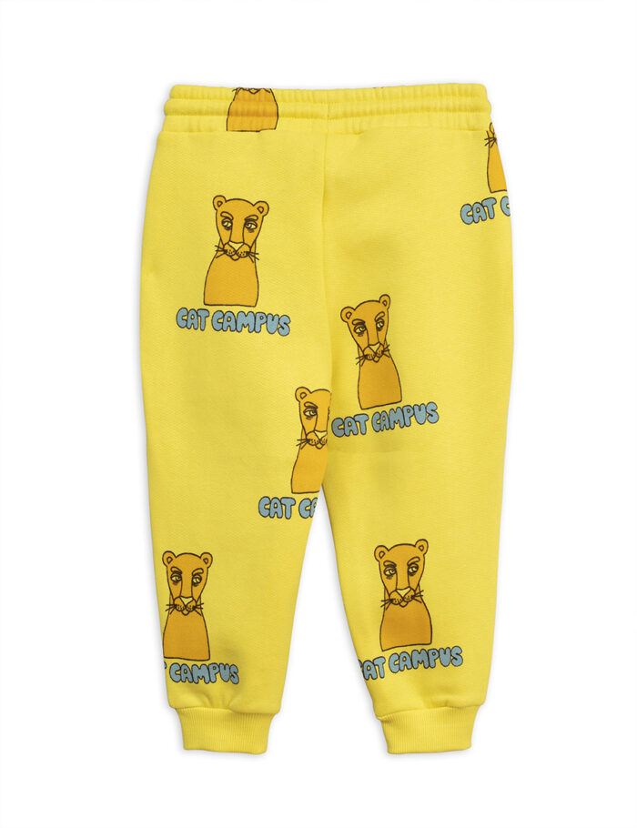 CAT CAMPUS SWEATPANTS YELLOW - Image 2