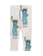 LIBERTY AOP LEGGINGS LIGHT GREY - Image 2