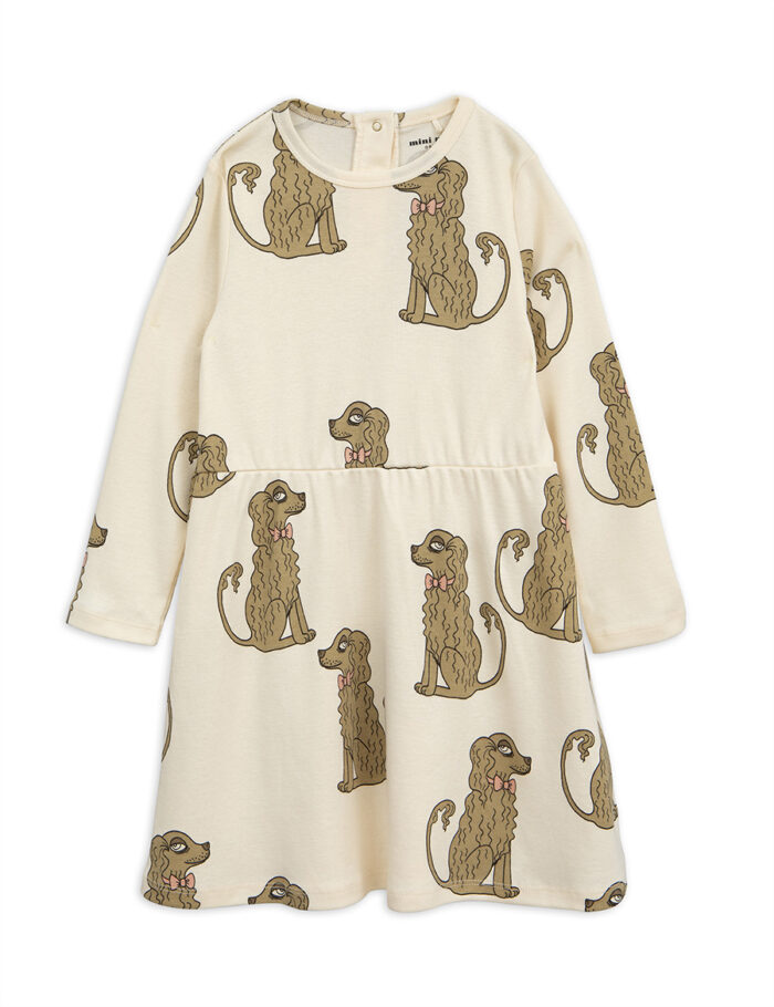 SPANIEL LS DRESS OFFWHITE - Image 1