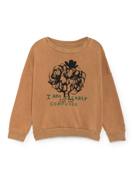 CLEARLY CONFUSED ROUND NECK SWEATSHIRT