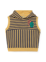 HAPPY SAD SLEEVELESS SWEATSHIRT