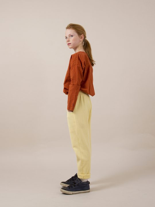 HAPPY SAD FRONT SEAM TROUSERS