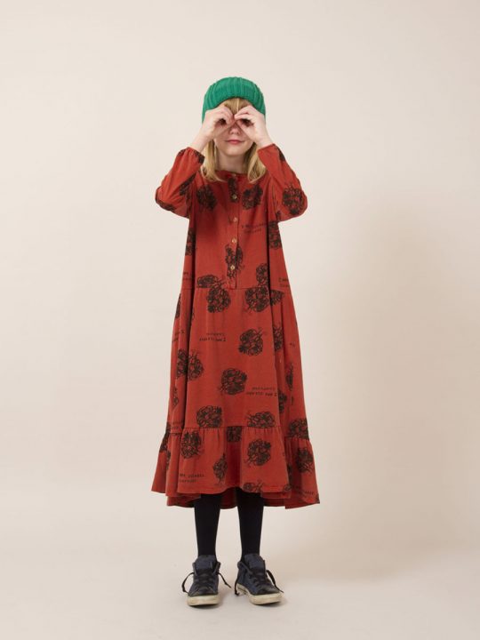 CLEARLY CONFUSED BUTTONS DRESS