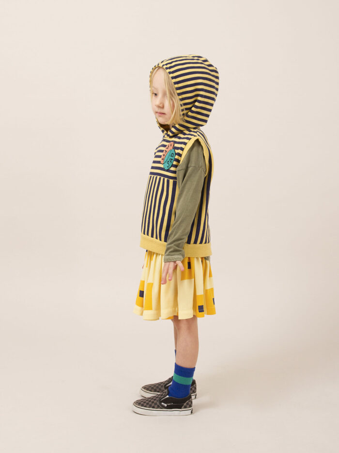 SQUARES FLARED SKIRT - Image 4