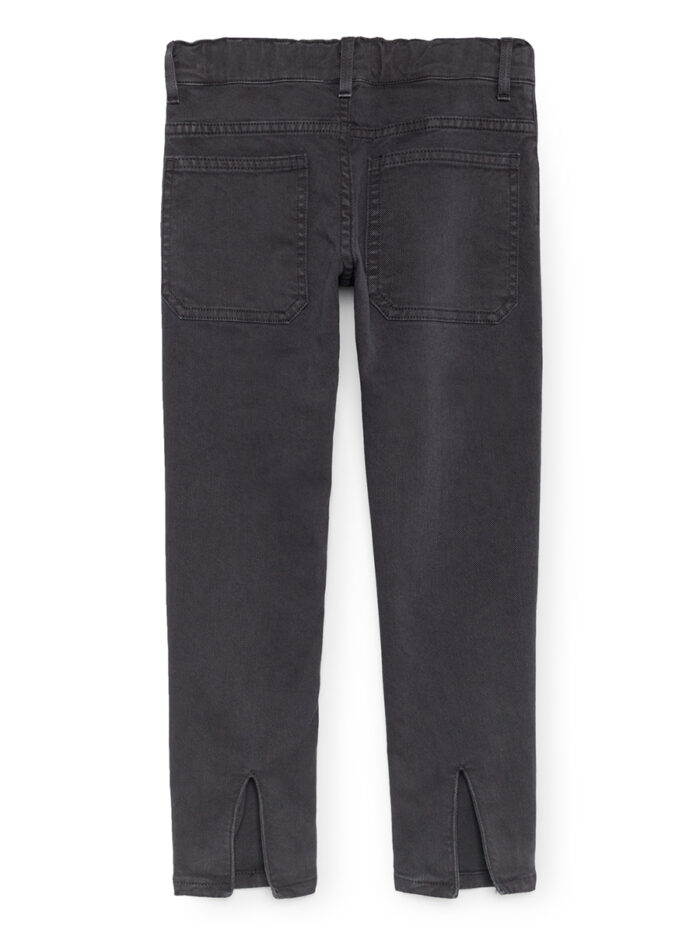 BLACK SLIM FIT TROUSERS - Image 3