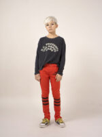 RED SLIM FIT TROUSERS - Image 2