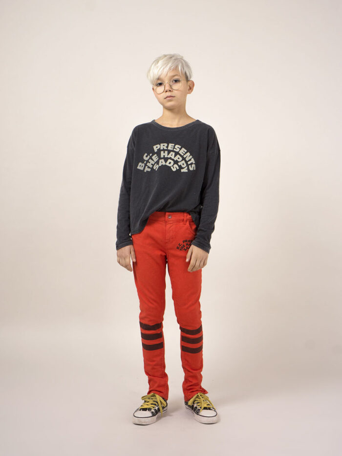 RED SLIM FIT TROUSERS - Image 2