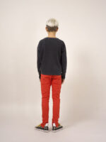 RED SLIM FIT TROUSERS - Image 5