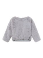 HAPPY SAD FAUX FUR SWEATSHIRT - Image 2