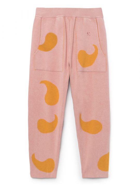 PINK KNITTED TROUSERS