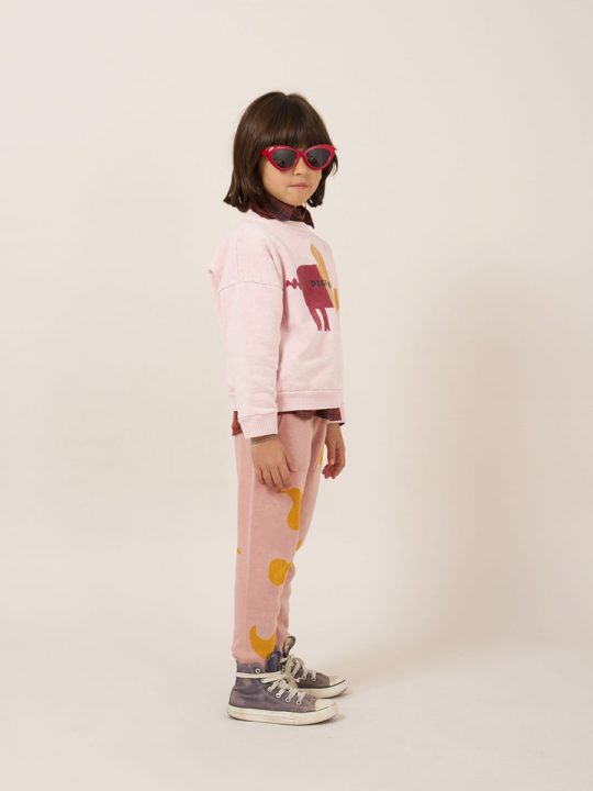 PINK KNITTED TROUSERS