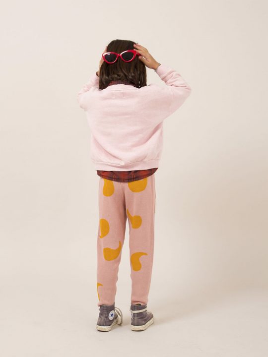 PINK KNITTED TROUSERS
