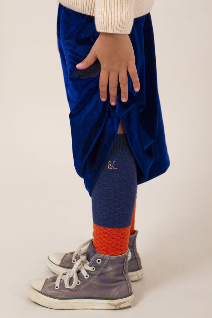 BLUE AND RED LONG SOCKS - Image 2