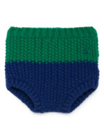 BLUE KNITTED CULOTTE
