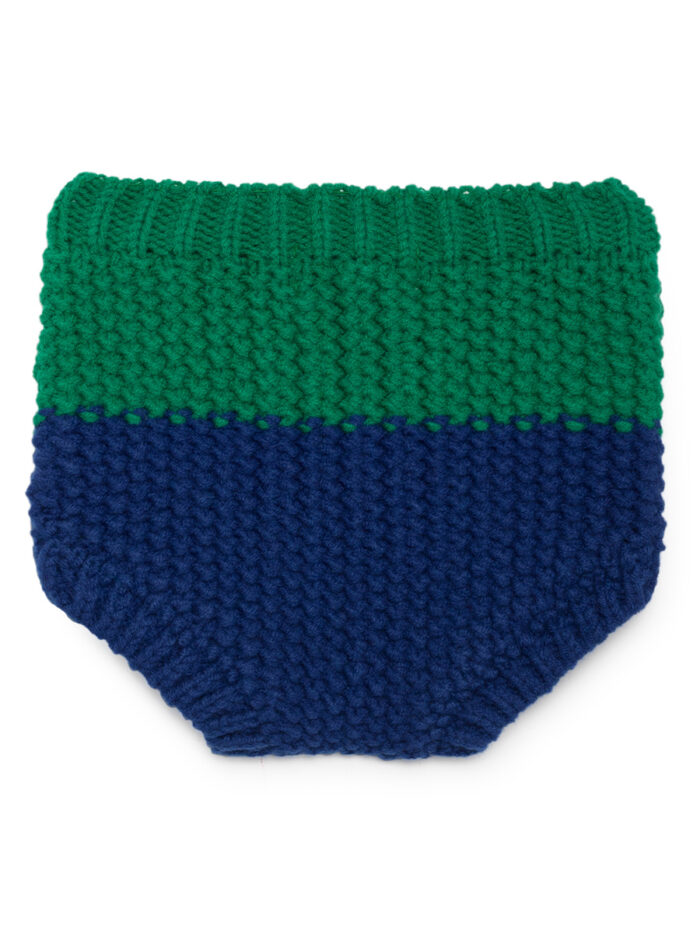 BLUE KNITTED CULOTTE - Image 3