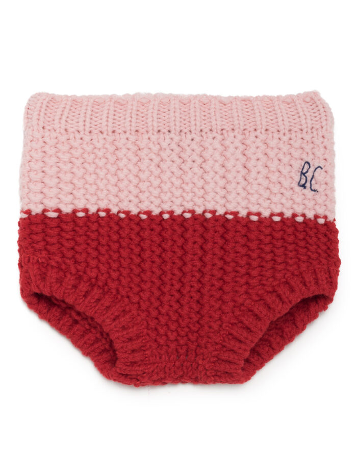 RED KNITTED CULOTTE - Image 1