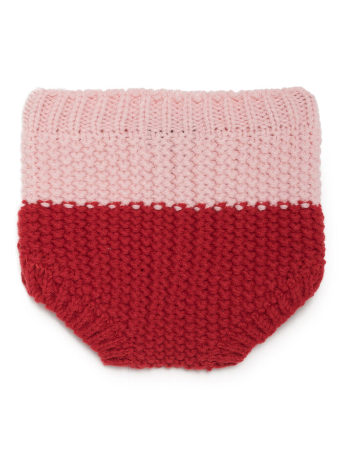 RED KNITTED CULOTTE - Image 3