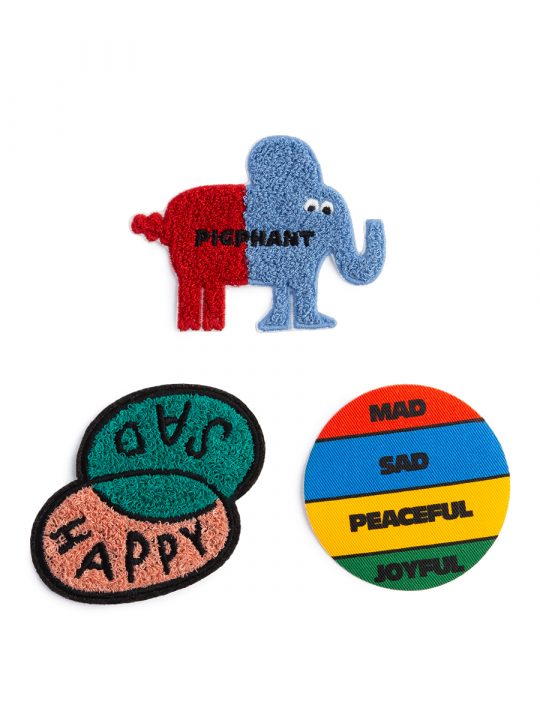 PACK OF THREE PARCHES