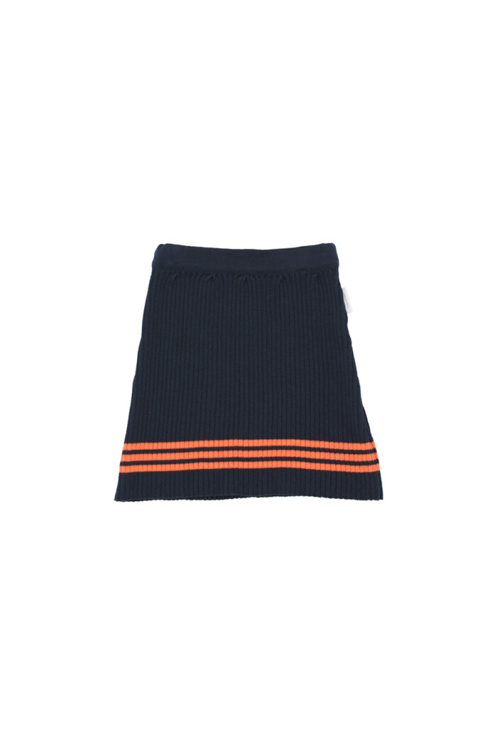 RIB SKIRT NAVY - Image 1