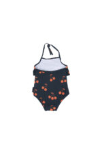 CHERRIES SWIMSUIT NAVY/RED - Image 2