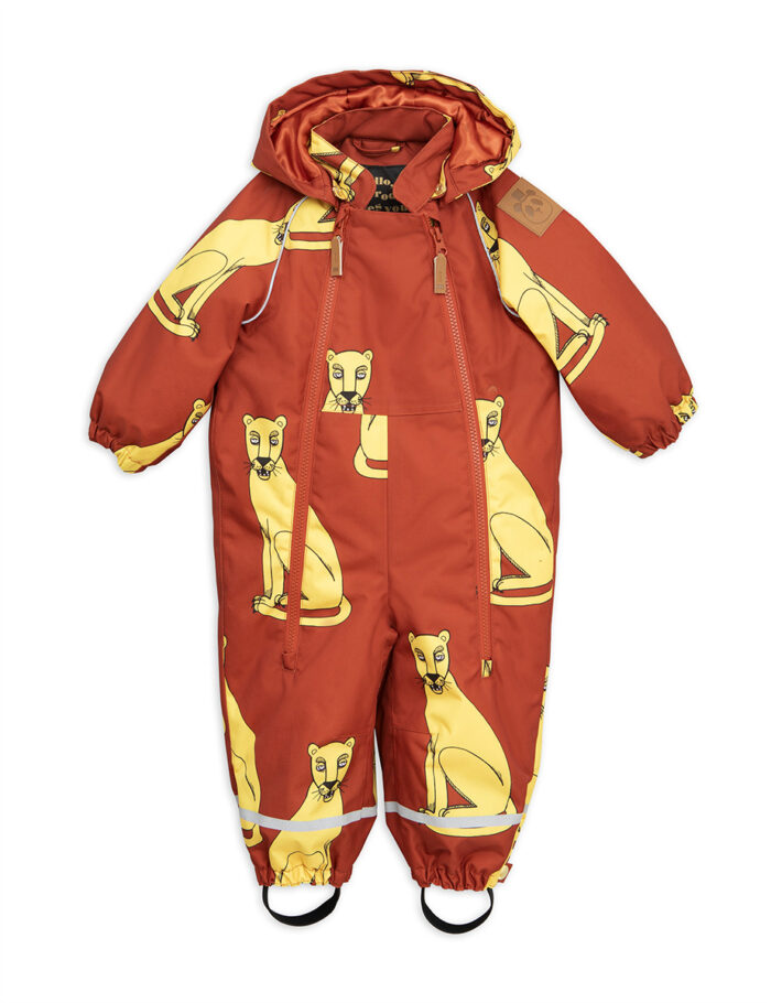 ALASKA COUGARS BABT OVERALL RED - Image 1