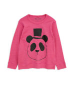 PANDA SP WOOL LS TEE CERISE