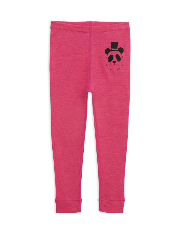 PANDA SP WOOL LS LEGGINGS CERISE - Image 1