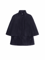 STE LUDIVINE WOOL BLEND CAPE COAT