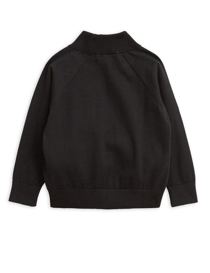 LOVE KNITTED SWEATER BLACK - Image 2