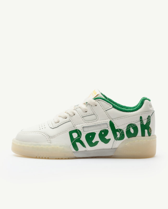REEBOK CLASSIC x THE ANIMALS OBSERVATORY WORKOUT PLUS GREEN KID - Image 2
