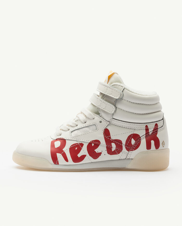 REEBOK CLASSIC x THE ANIMALS OBSERVATORY FREESTYLE HI RED KID - Image 2