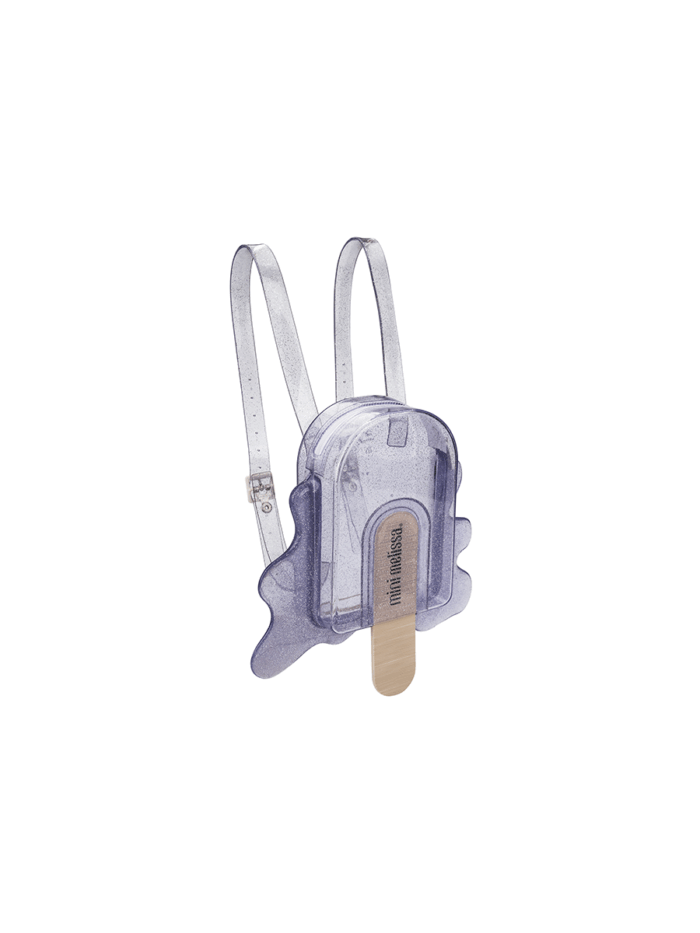 MINI BACKPACK LOLLYPOP CLEAR GLITTER - Image 1