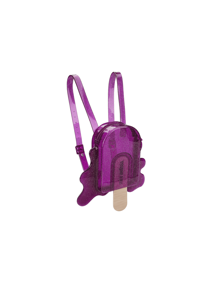 MINI BACKPACK LOLLYPOP FUSCHIA GLITTER - Image 1