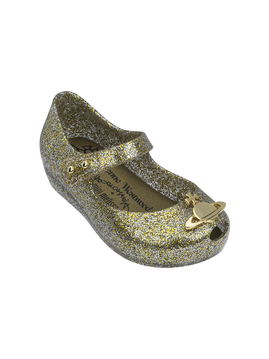 MINI VIVIENNE WESTWOOD ULTRAGIRL 21 GOLD GLITTER - Image 1