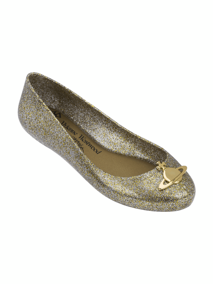 VIVIENNE WESTWOOD SPACE LOVE 21 GOLD GLITTER ORB - Image 1