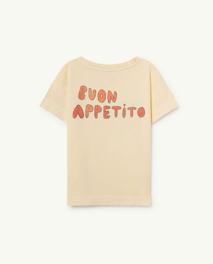 ROOSTER KIDS T-SHIRT YELLOW PREGO - Image 2