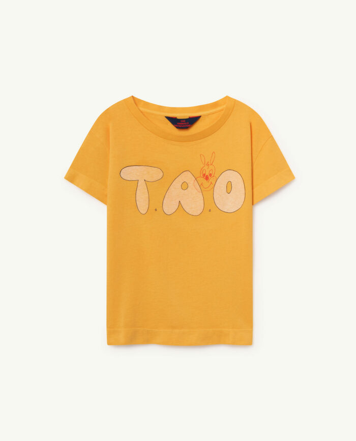 ROOSTER KIDS T-SHIRT YELLOW TAO - Image 1
