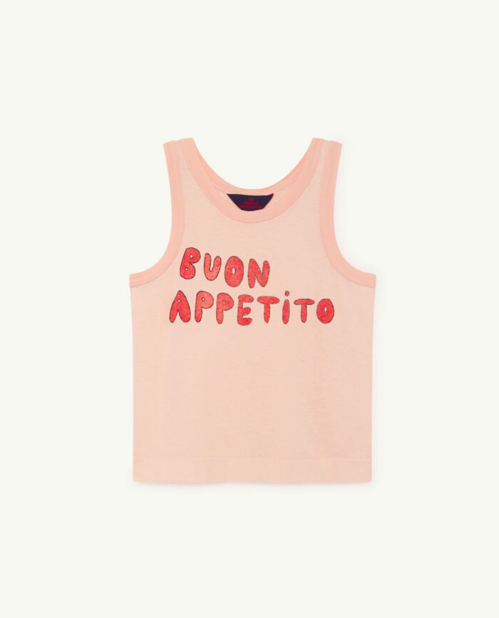 FROG KIDS T-SHIRT NUDE BUON APPETITO - Image 1
