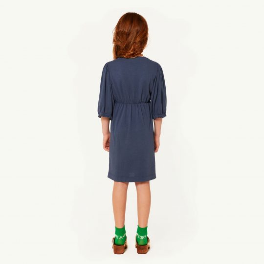 SWALLOW KIDS DRESS BLUE SHELLS