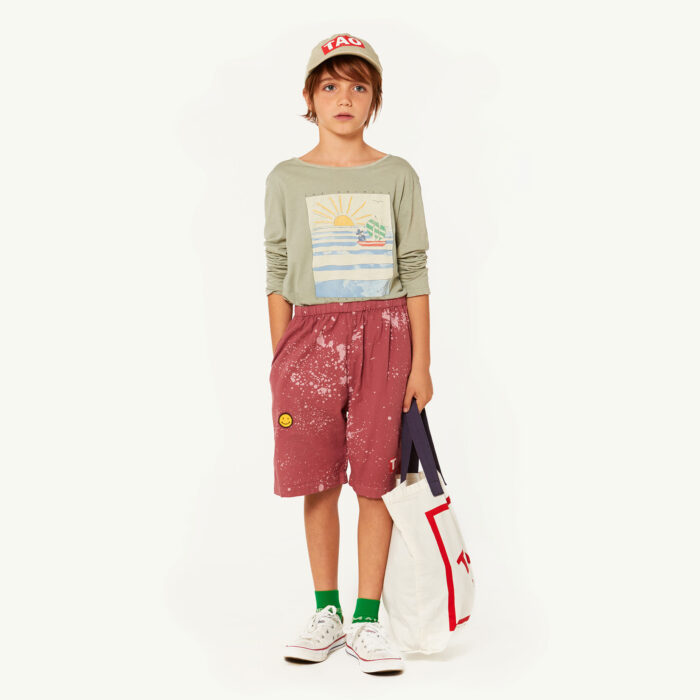 DEER KIDS T-SHIRT GREEN LANDSCAPE - Image 2