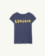 HIPPO KIDS T-SHIRT BLUE MERCI - Image 2