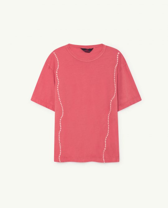 ROOSTER OVERSIZE KIDS T-SHIRT RED SHELLS