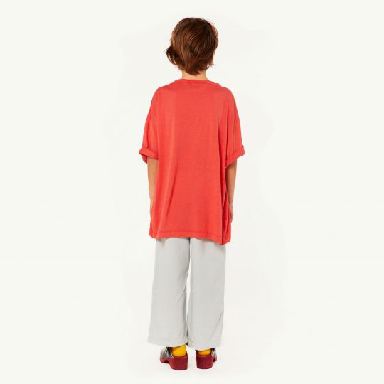 ROOSTER OVERSIZE KIDS T-SHIRT RED SHELLS