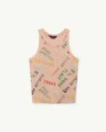 TANK FROG KIDS T-SHIRT TOASTED ALMOND
