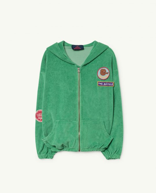 ALBATROS KIDS SWEATSHIRT GREEN LANDSCAPE