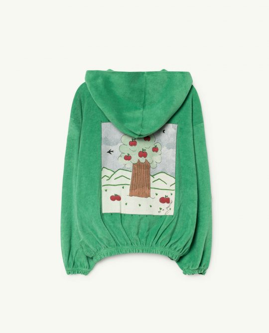 ALBATROS KIDS SWEATSHIRT GREEN LANDSCAPE